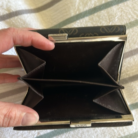 LOEWE Anagram Pattern PVC x Leather - Picture 6 of 11